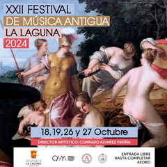 20 de octubre 2023, XXI Festival de Música Antigua de La Laguna 2023, SELECCIÓN DE SONATAS PARA VIOLÍN Y CLAVE DE JS BACH